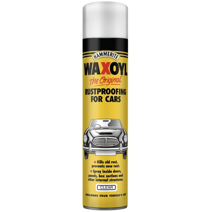 Hammerite Waxoyl Clear Aerosol Rust Protection 400ml