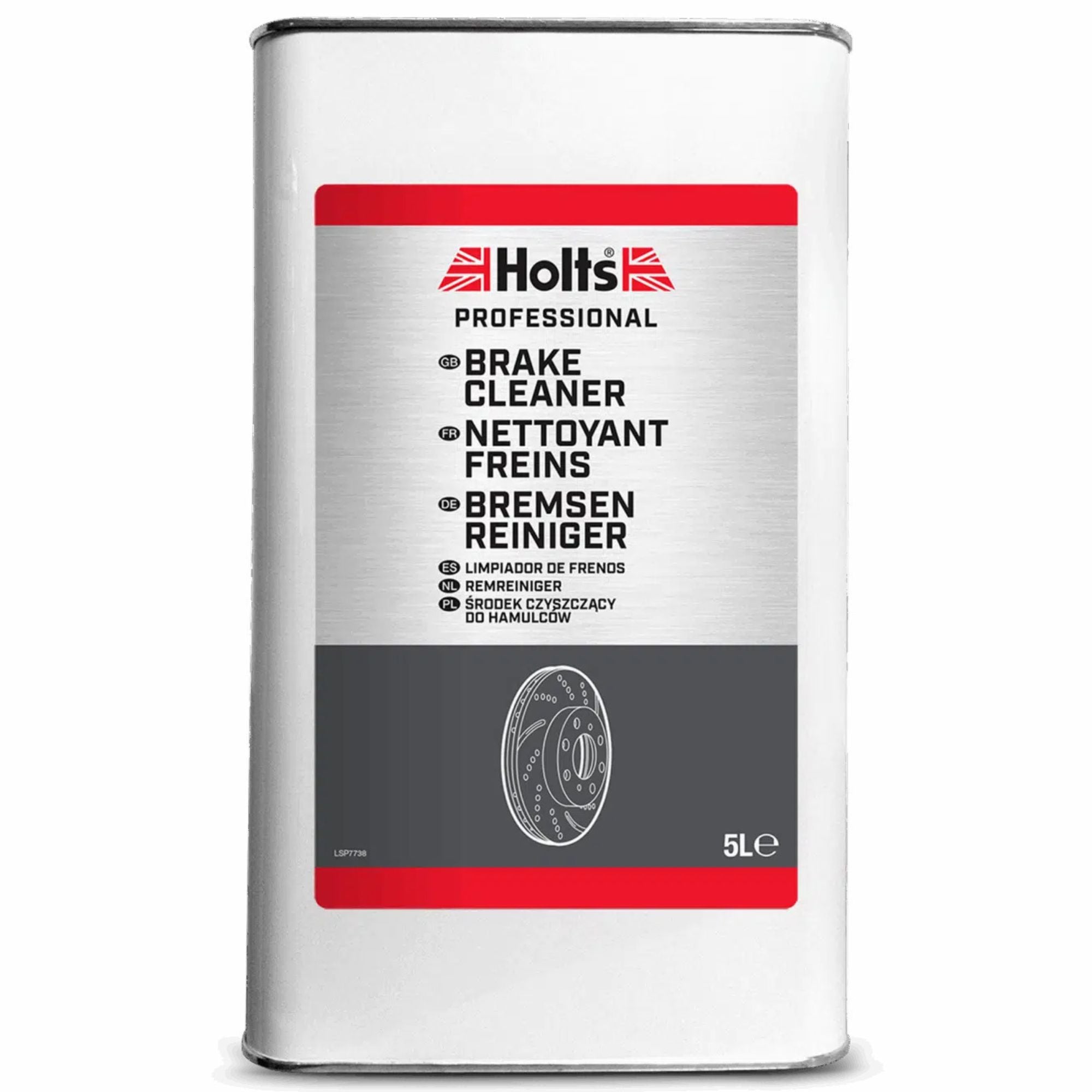 Holts Professional Quick Drying Brake & Parts Cleaner 5 Litre