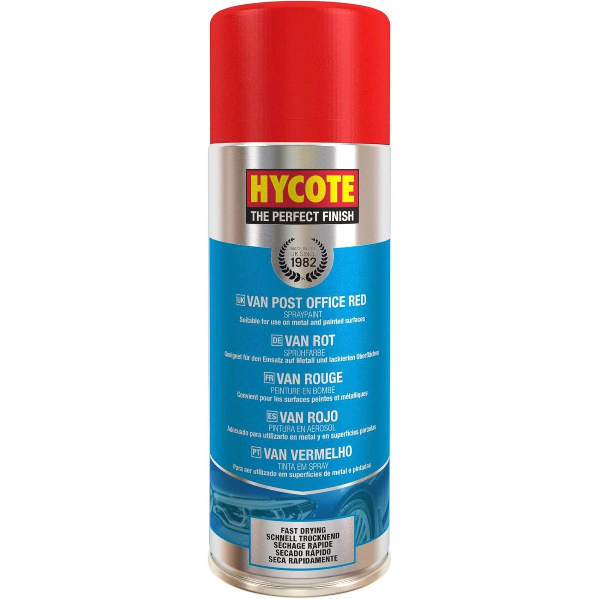 Hycote Van Post Office Red Spray Paint 400ml