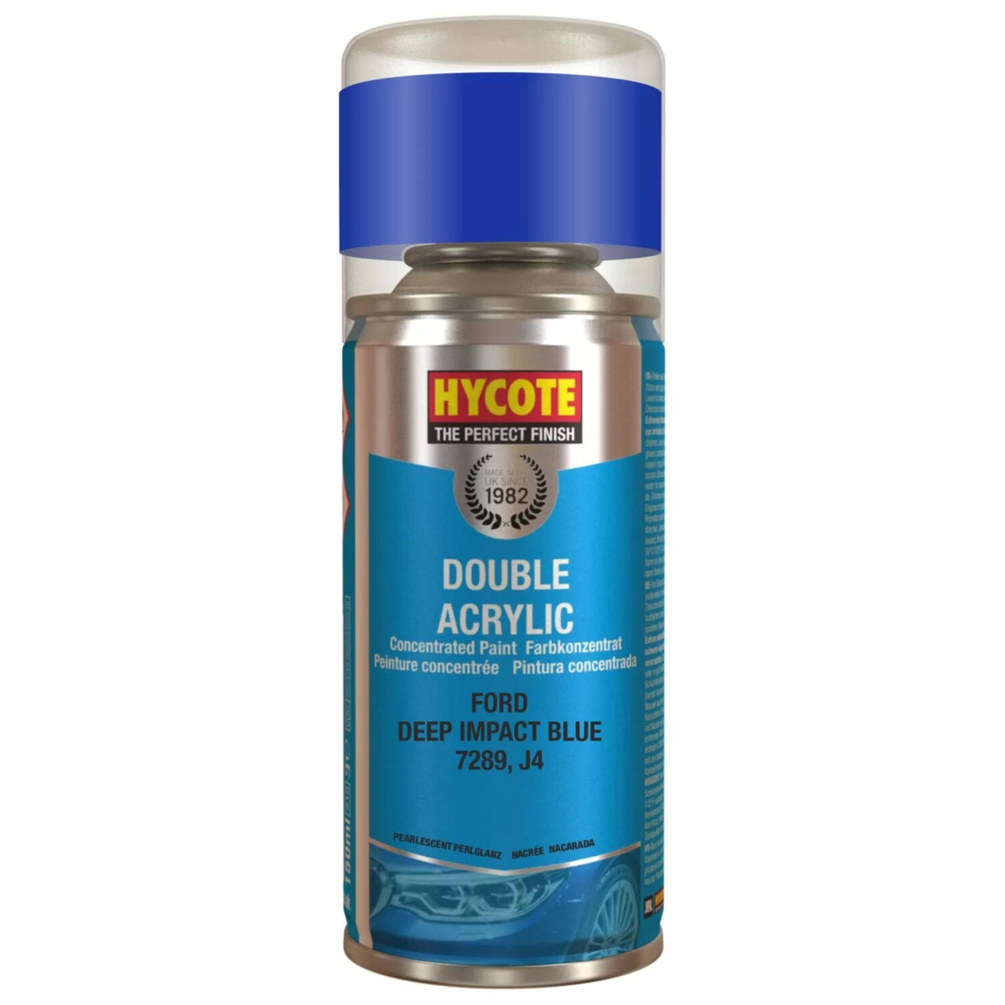 Hycote Ford Deep Impact Blue Spray Paint 150ml