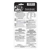 J-B Weld Plastic Bonder High Strength Adhesive 25ml Double Barrell - Tan
