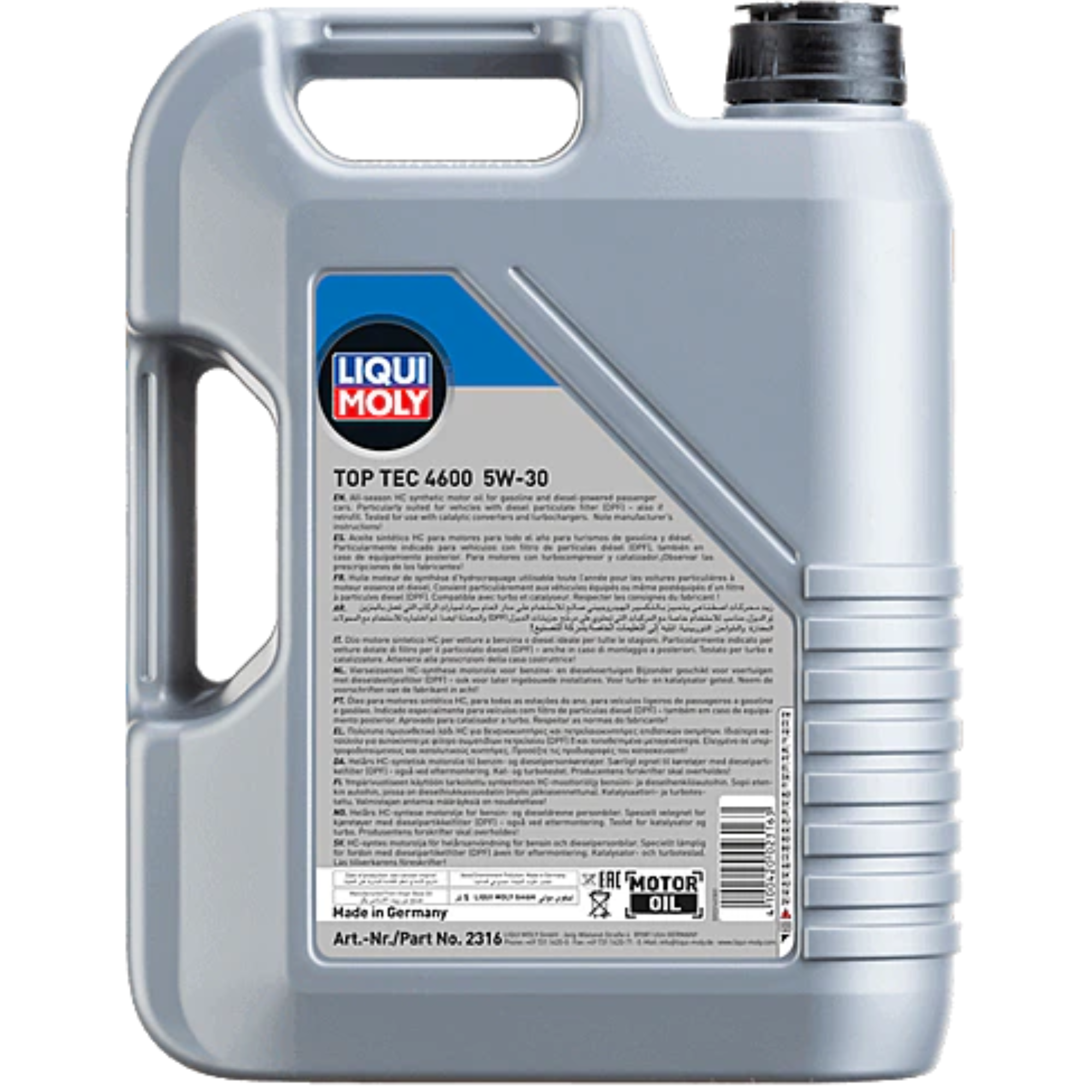 Liqui Moly Top Tec 4600 Engine Oil 5W-30 5L
