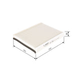 Bosch Cabin Air Pollen Filter 1987435018 - M5018
