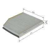 Bosch Cabin Air Pollen Filter 1987435028 - M5028