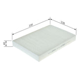 Bosch Cabin Air Pollen Filter 1987435103 - M5103
