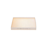 1987435159 - M5159,"Bosch Cabin Air Pollen Filter model 1987435159 (M5159), rectangular automotive air filter with pleated white filtration material and black frame, designed to remove pollen, dust, and other airborne particles from vehicle interiors."