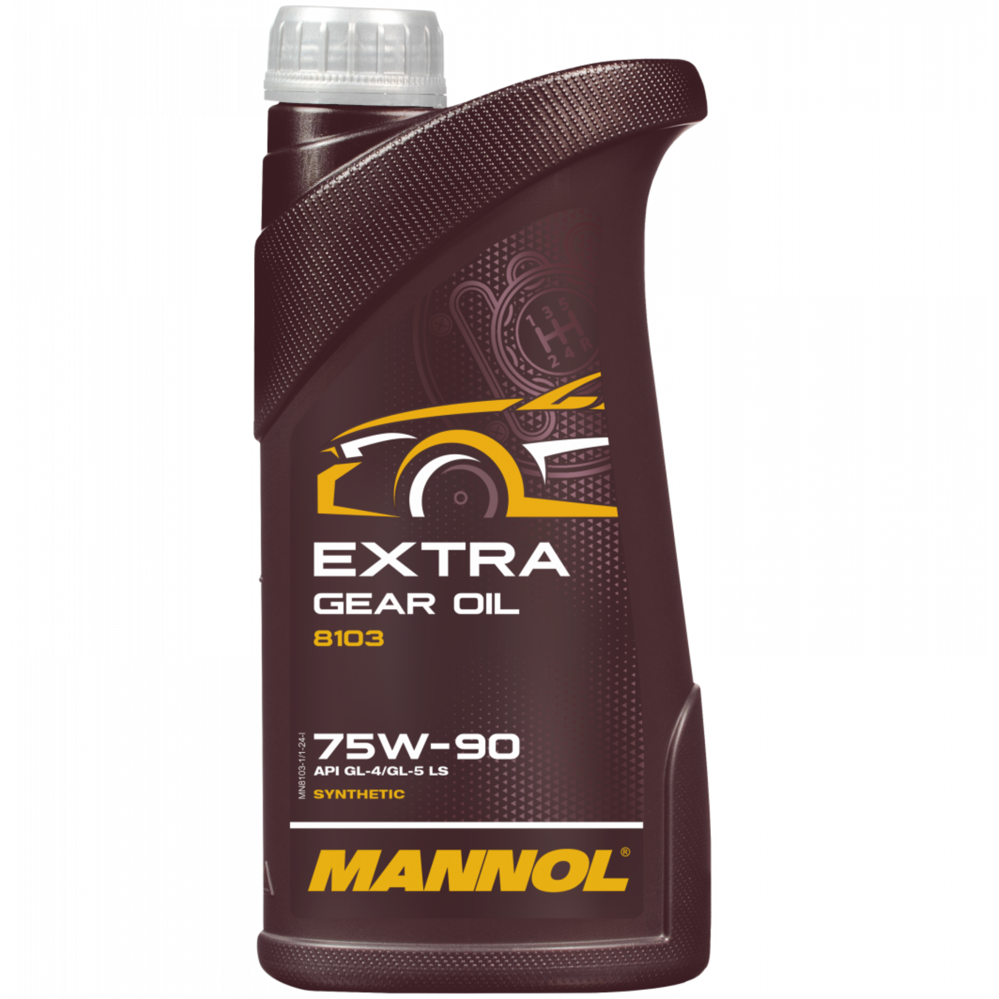 MANNOL Extra Gear Oil 75W-90 GL-4/GL-5 LS 8103 1 Litre