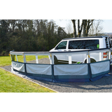Maypole 5 Panel Inflatable Windbreak (Single Point Inflation)