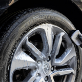 Wheel and tyre cleaner 710ml, removes brake dust, safe on alloys and rubber.
