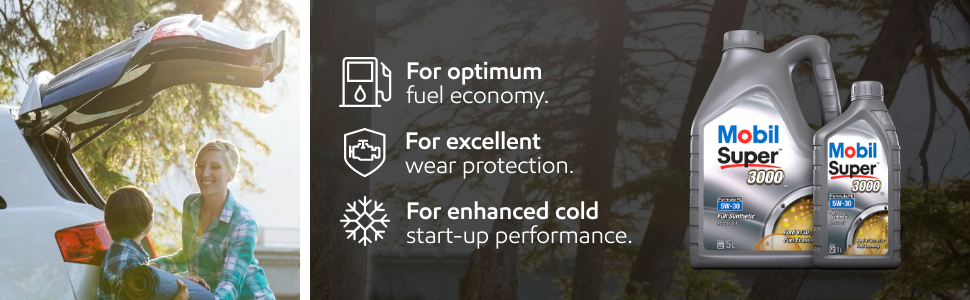 Mobil Super 3000 X1 Formula-FE Engine Oil 5W-30 EU-SW 5L