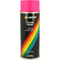 Motip Fluorescent Pink Car Aerosol Spray Paint Coating 400ml
