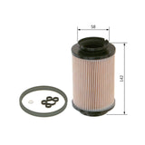 Bosch Fuel Filter 1457070007 - N0007