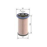 Bosch Fuel Filter 1457070014 - N0014