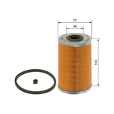 Bosch Fuel Filter 1457431724 - N1724
