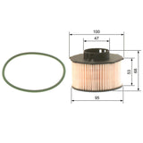 Bosch Fuel Filter F026402359 - N2359