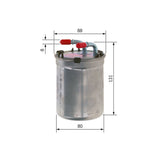 Bosch Fuel Filter F026402835 - N2835