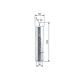 Bosch Fuel Filter 0450906457 - N6457