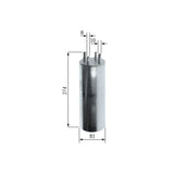 Bosch Fuel Filter 0450906467 - N6467