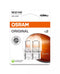 Osram Original 582 12V W21W Wedge Base Bulbs (Pack Of 2)