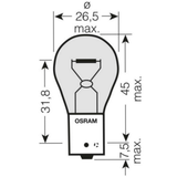 OSRAM 581 Ultra Life PY21W Indicator Bulbs (Pack Of 10)