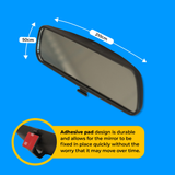 Simply Auto Large Stick on Dipping Mirror
