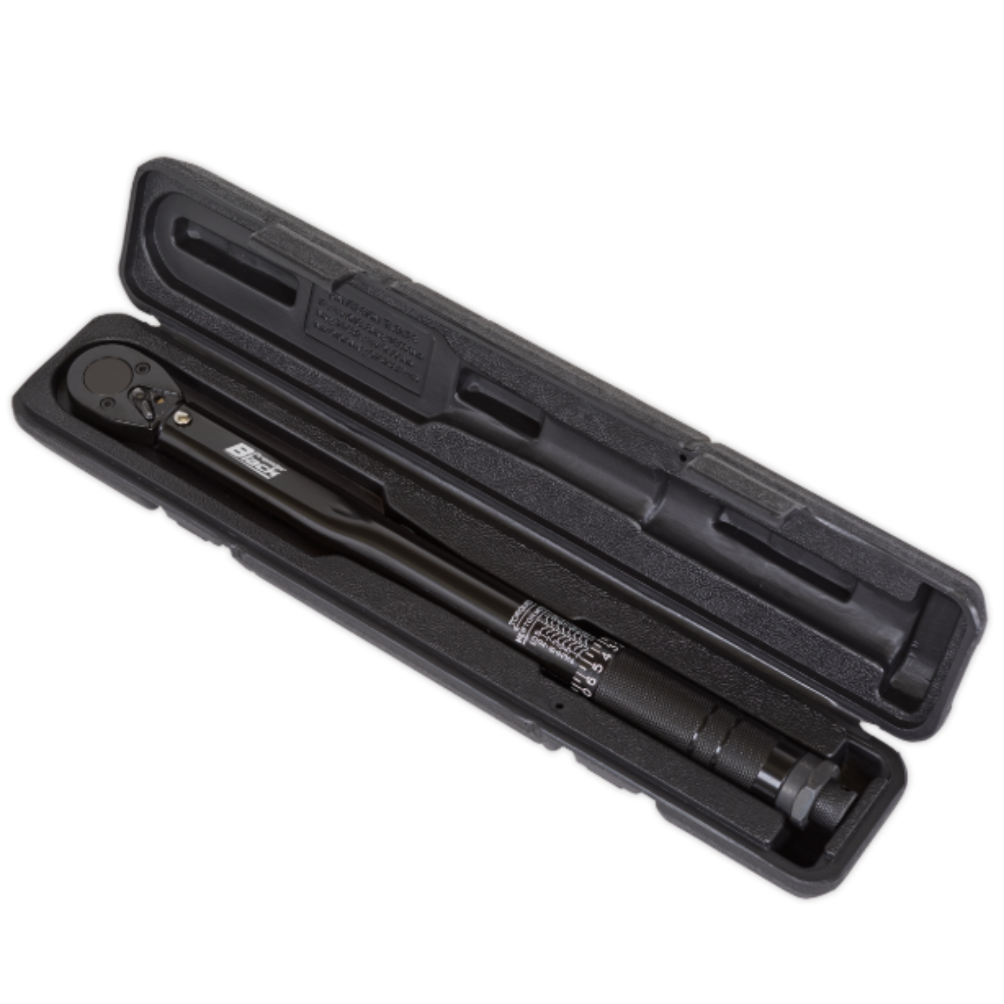 Premier Black Calibrated Micrometer Torque Wrench 1/2"Sq Drive