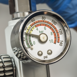 Premier On-Gun Air Pressure Regulator/Gauge