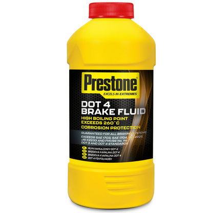 Prestone Dot 4 Brake Fluid 12oz 355ml