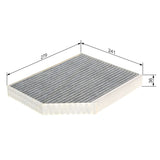 Bosch Cabin Air Pollen Filter 1987432369 - R2369