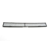1987432424 - R2424,"Bosch Cabin Air Pollen Filter model 1987432424 (R2424), rectangular automotive air filter with pleated white filtration material and black frame, designed to remove pollen, dust, and other airborne particles from vehicle interiors."