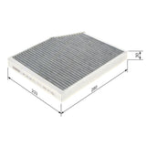 Bosch Cabin Air Pollen Filter 1987435524 - R5524