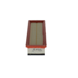 F026400036,S0036,Bosch air filter F026400036 S0036, rectangular automotive engine air filter with pleated paper element and black plastic frame