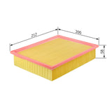 Bosch Air Filter F026400097 - S0097