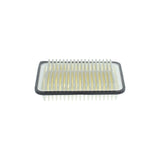 F026400114,S0114,Bosch air filter F026400114 S0114, rectangular automotive engine air filter with pleated paper element and black plastic frame