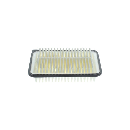 F026400114,S0114,Bosch air filter F026400114 S0114, rectangular automotive engine air filter with pleated paper element and black plastic frame