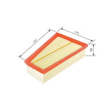 Bosch Air Filter F026400380 - S0380