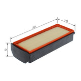 Bosch Air Filter F026400409 - S0409