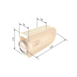 Bosch Air Filter F026400432 - S0432