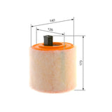 Bosch Air Filter F026400436 - S0436
