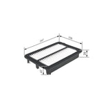 Bosch Air Filter F026400439 - S0439