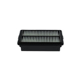 F026400766,S0766,Bosch air filter F026400766 S0766, rectangular automotive engine air filter with pleated paper element and black plastic frame
