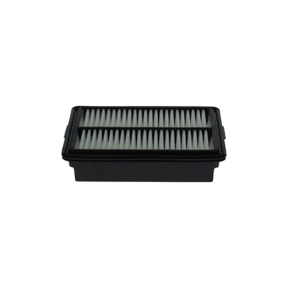 F026400766,S0766,Bosch air filter F026400766 S0766, rectangular automotive engine air filter with pleated paper element and black plastic frame