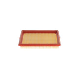1457433274,S3274,Bosch air filter 1457433274 S3274, rectangular automotive engine air filter with pleated paper element and black plastic frame