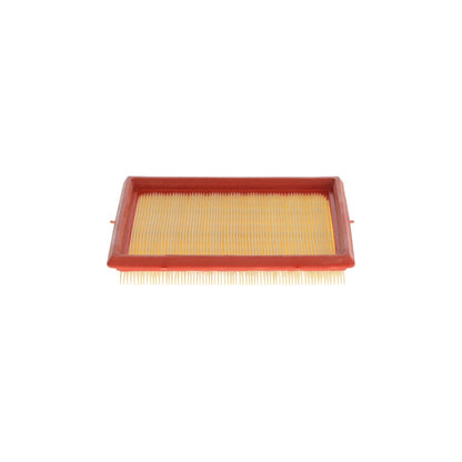 1457433274,S3274,Bosch air filter 1457433274 S3274, rectangular automotive engine air filter with pleated paper element and black plastic frame
