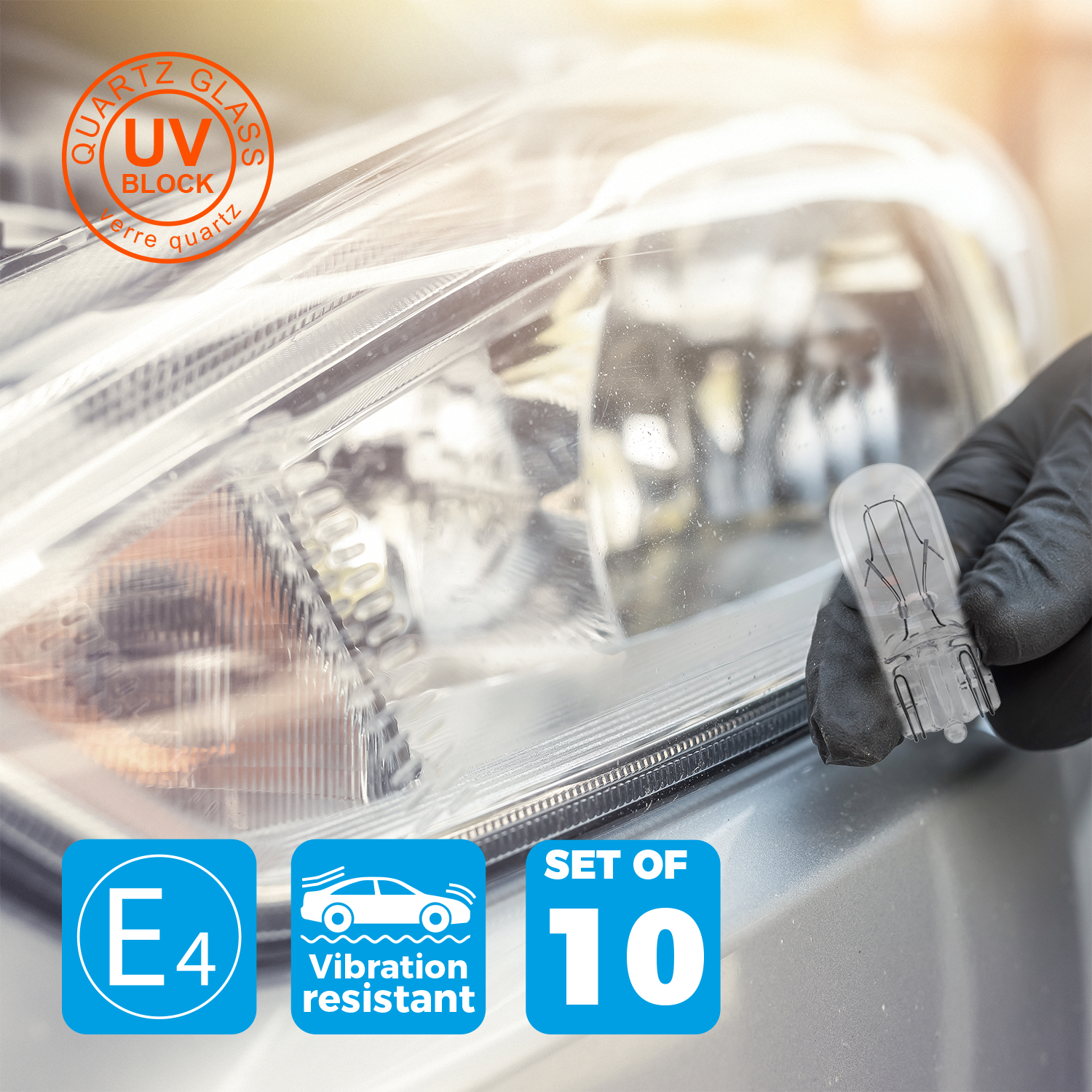 501 12V W5W Wedge Bulbs (Pack Of 10)