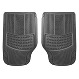 SIMPLY 2 Piece Front Ambassador Car Mats - Black PVC