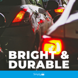 SIMPLY 380 P21/5W 12V 21/5W Car Brake & Tail Light Bulb BA15d