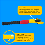 Simply Auto Baseball Steering Lock
