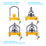 Simply Auto Trailer Hitch Lock