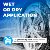 Simply Auto Tyre Dressing Brush